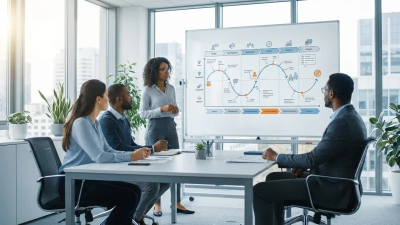 B2B Customer Journey Mapping: 5-Stage Framework for 6.8 Decision-Makers