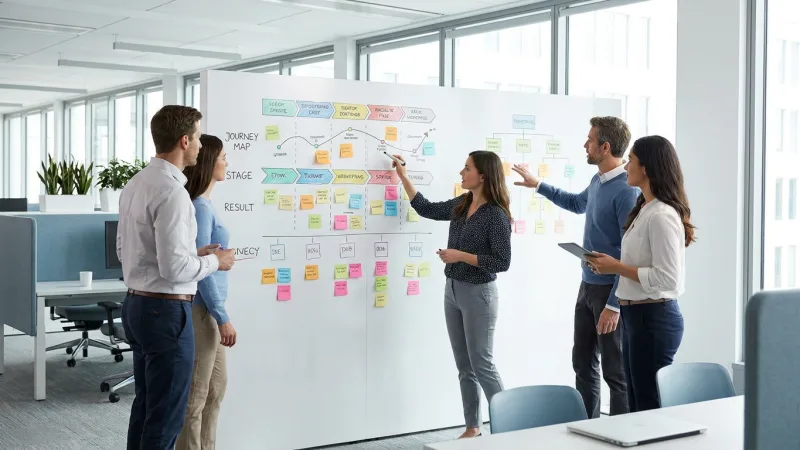 B2B Customer Journey Mapping: 7-Stage Framework for 6.8 Decision-Makers