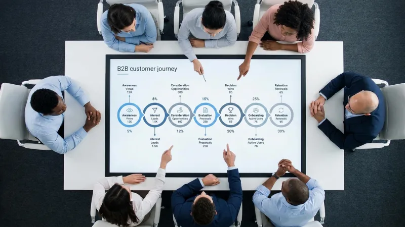 B2B Customer Journey Mapping: 7-Stage Framework