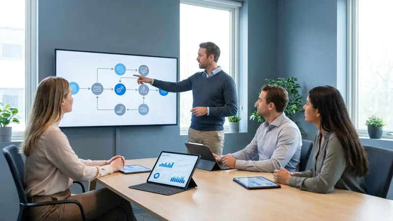 B2B Customer Journey Mapping: 7-Stage Framework with ROI Metrics