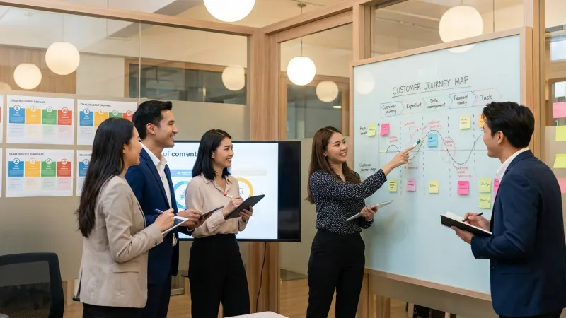 B2B Customer Journey Mapping: 7-Stage Framework