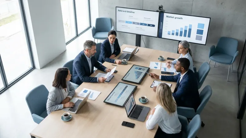 B2B Rebranding Guide: 7-Phase Process & ROI Calculator