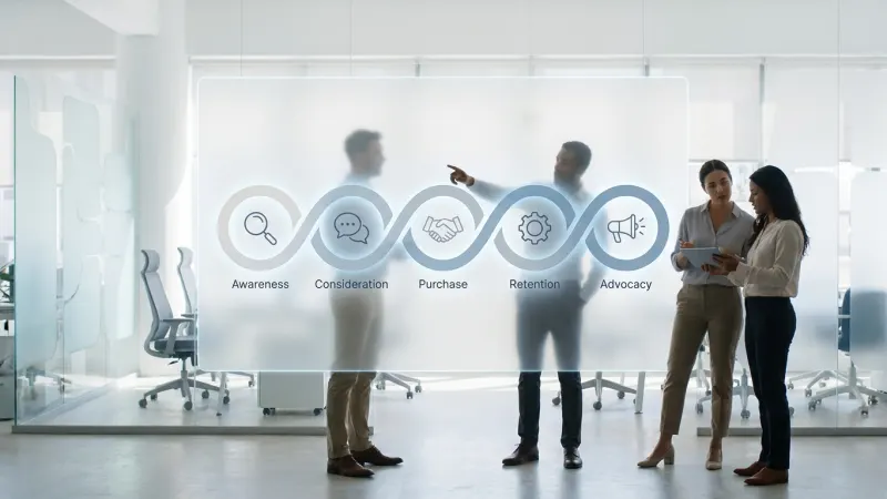 B2B Customer Journey Mapping: 7-Step Framework for Better Buyer Paths