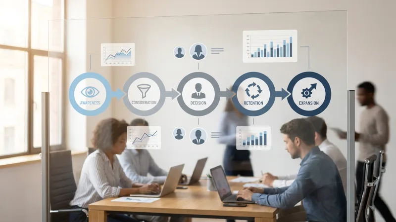 B2B Customer Journey Mapping: Drive 54% Higher Conversions