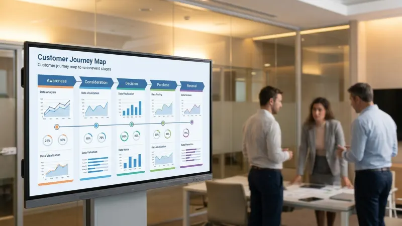 B2B Customer Journey Mapping: 5-Stage Framework With KPIs