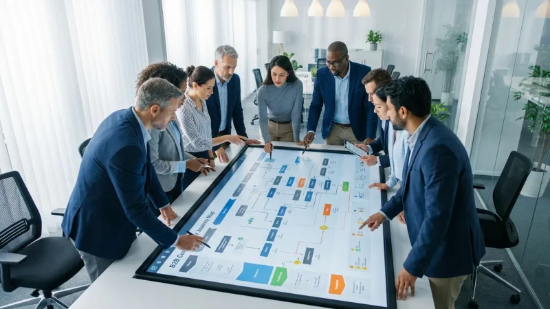 B2B Journey Mapping: Boost Sales 18%, Cut Sales Cycles 30%