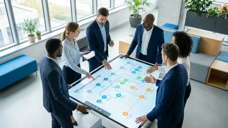 B2B Journey Mapping: Visualize Buyer Paths & Boost Revenue 54%