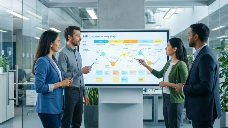 Mastering B2B Customer Journey Mapping: Improve Buyer Path