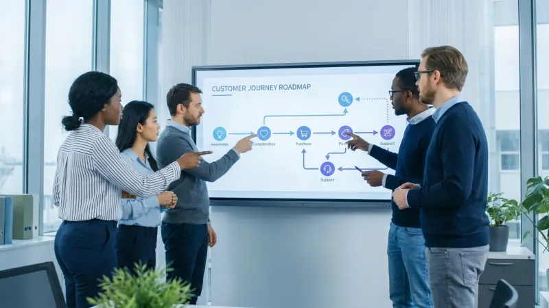B2B Customer Journey Mapping: 7 Stages to Optimize Buyer Path