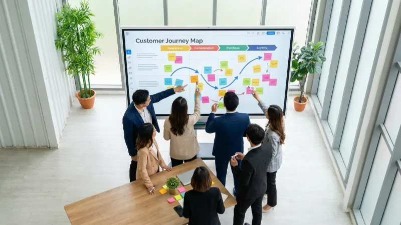 B2B Customer Journey Mapping: Visualize, Improve Buyer Path