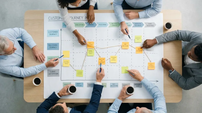 Map B2B Customer Journeys: Cut Sales Cycles by 25%