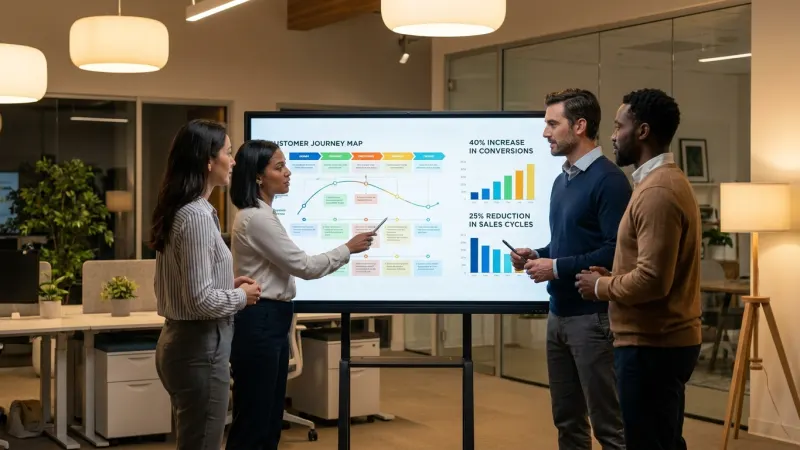 B2B Customer Journey Mapping: Boost Conversions 40%, Cut Sales Cycle 25%