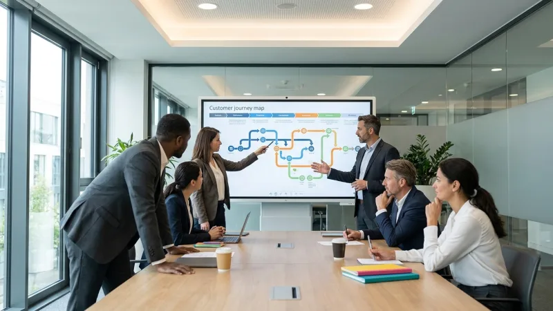 Visualize 6-10 B2B Buyer Paths: 7-Stage Journey Mapping Guide