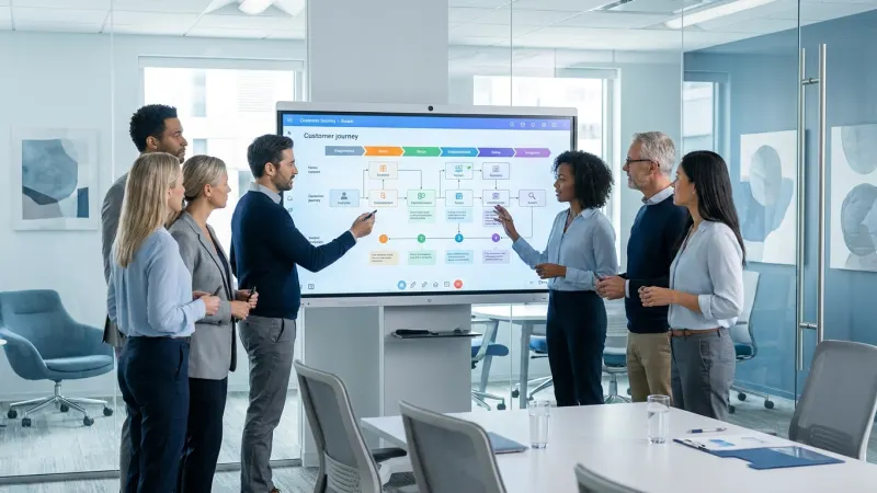 B2B Journey Mapping: Visualize & Improve Buyer Path for ROI